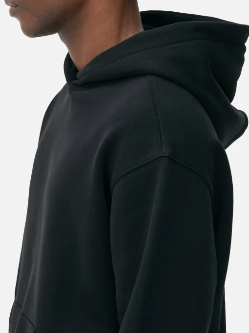 Oversized Jersey Hoodie