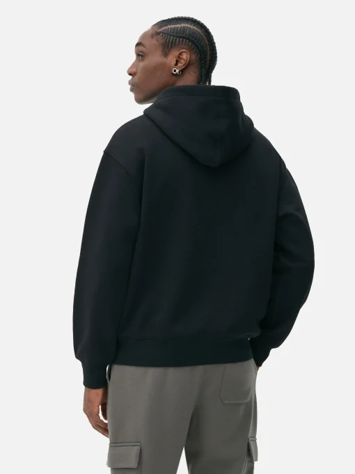 Oversized Jersey Hoodie