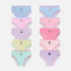 10-Pack Animal Print Briefs