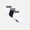 3-Pack Ankle Stripe Crew Socks