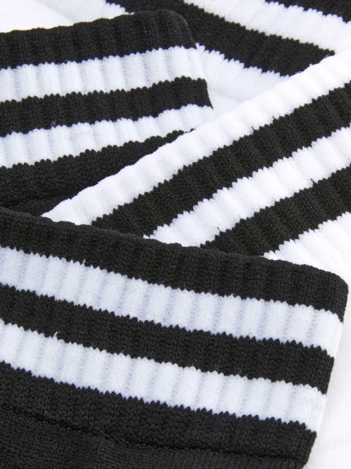 3-Pack Ankle Stripe Crew Socks