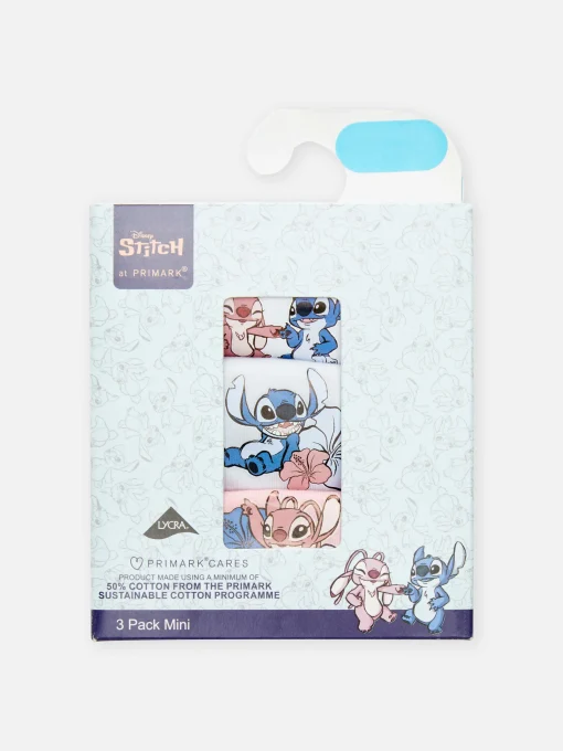 3-Pack Disney's Lilo And Stitch Mini Briefs
