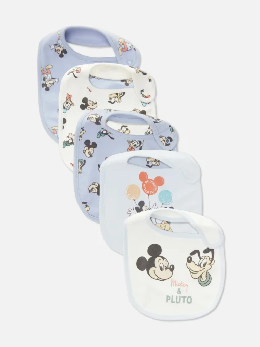 5-Pack Disney’s Mickey Mouse And Friends Bibs