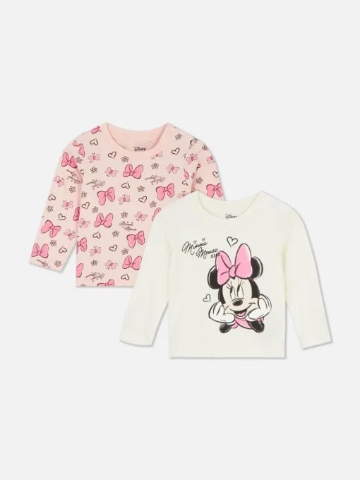 2-Pack Disney’s Minnie Mouse Long Sleeve T-Shirts