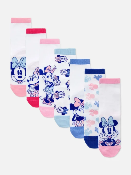 7-Pack Disney's Minnie Mouse Ankle Socks