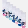 7-pack Disney’s Stitch And Angel Ankle Socks