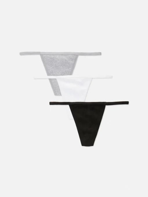 3-Pack Essential Thongs