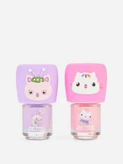 2-Pack Gabby’s Dollhouse Nail Polish Set