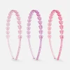 3-Pack Glitter Headbands