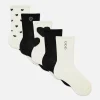 5-Pack Heart Crew Socks