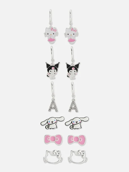 6-Pack Hello Kitty Earrings