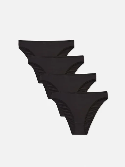 4-Pack High Leg Briefs