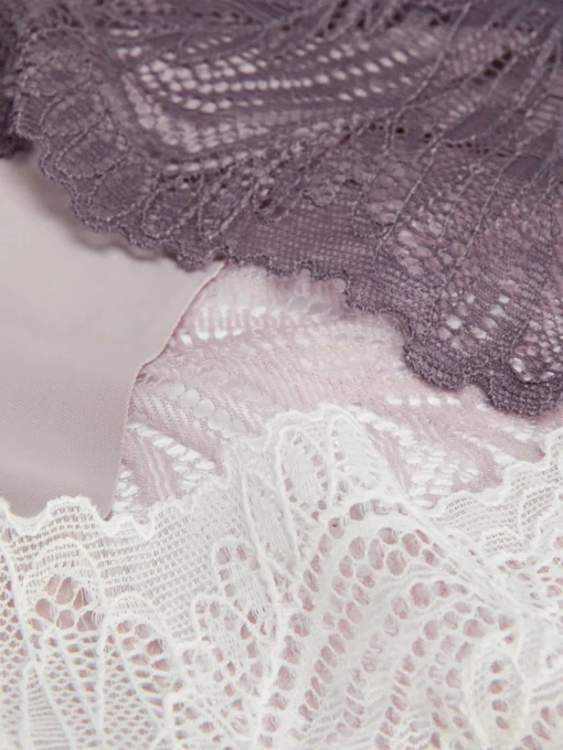 3-Pack Invisible Lace-Back Brazilian Briefs