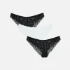 3-Pack Lace Brazilian Briefs