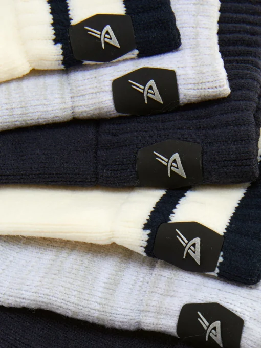 3-Pack Microfiber Quarter Length Crew Socks