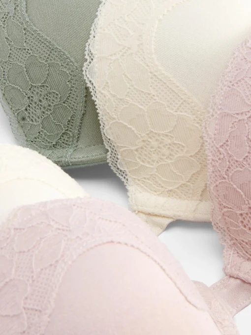 3-Pack Microfibre Push Up Bras
