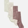 3-Pack Mixed Ribbed Tights