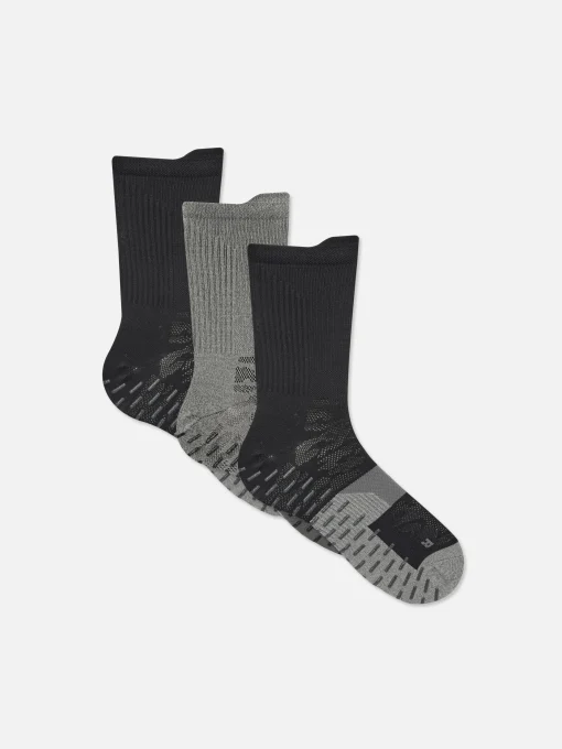 3-Pack Multi Non-Slip Socks