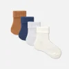 4-Pack Ribbed Socks