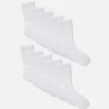 10-Pack Ribbed Sports Socks