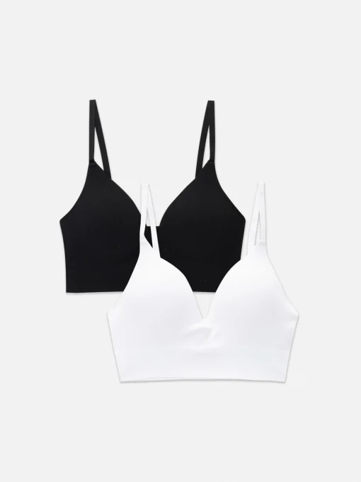 2-Pack Seamless Push Up Bras