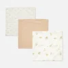3-Pack Sheep Burp Cloths
