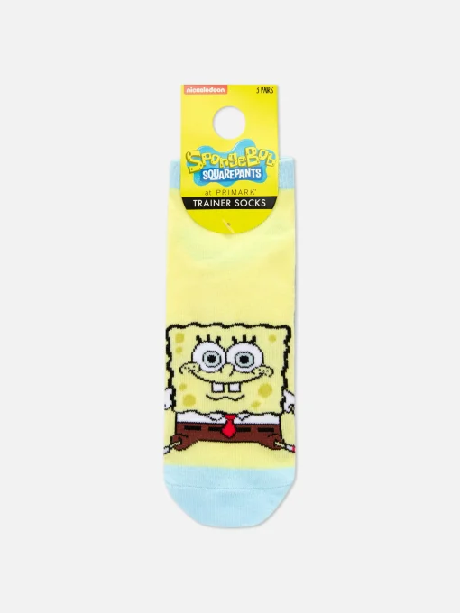 3-Pack SpongeBob SquarePants Sneaker Socks