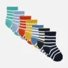 7-Pack Striped Socks