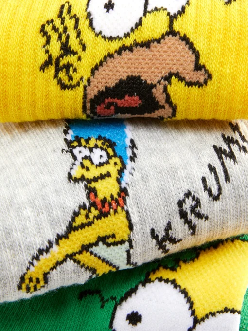 3-Pack The Simpsons Crew Socks