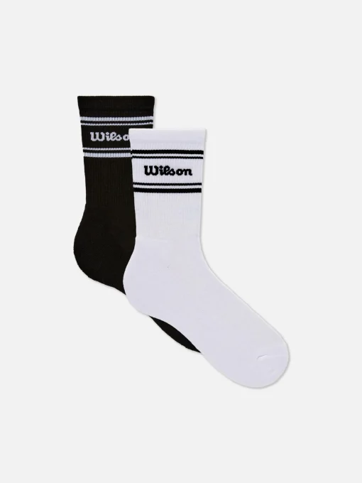 3-Pack Wilson Cushioned Crew Socks
