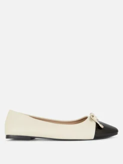 Patent Toe Ballet Flats