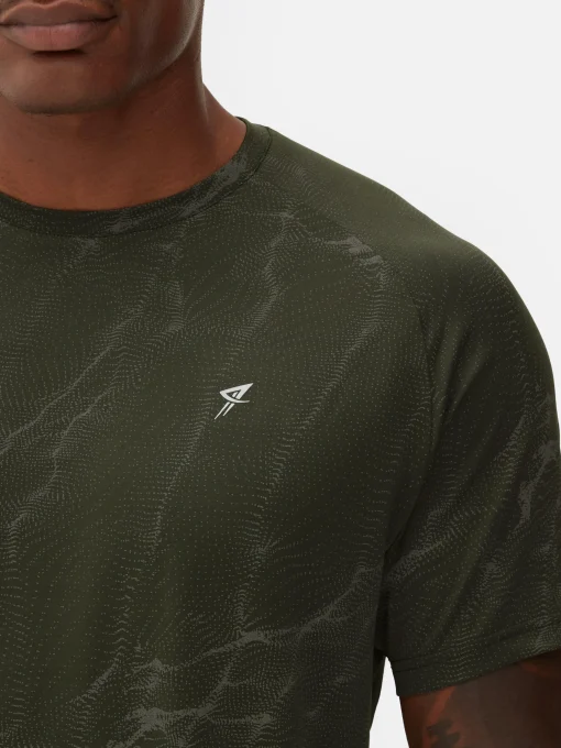 Patterned Performance T-Shirt