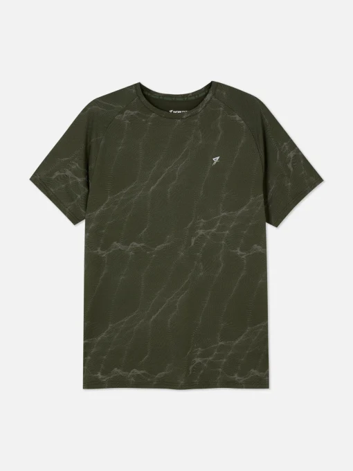 Patterned Performance T-Shirt