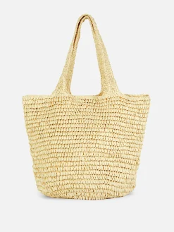 Paula Echevarría Oversized Straw Tote