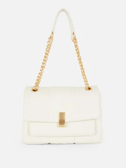 Quilted Flap Shoulder Bag