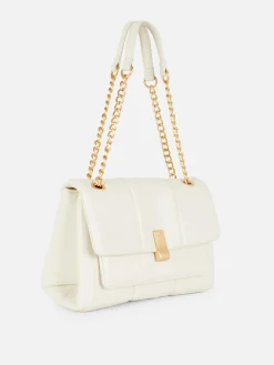 Quilted Flap Shoulder Bag