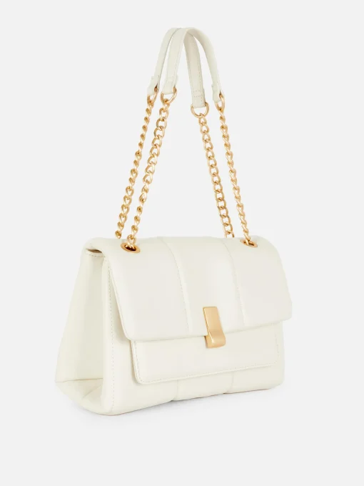 Quilted Flap Shoulder Bag