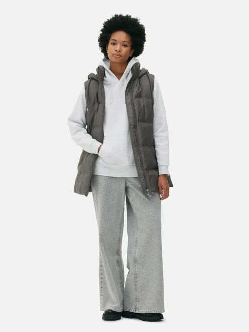 Quilted Hooded Vest