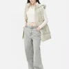 Quilted Hooded Vest