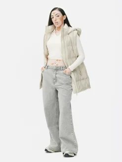 Quilted Hooded Vest