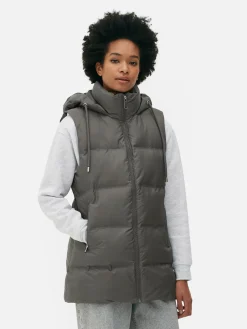 Quilted Hooded Vest