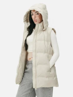 Quilted Hooded Vest