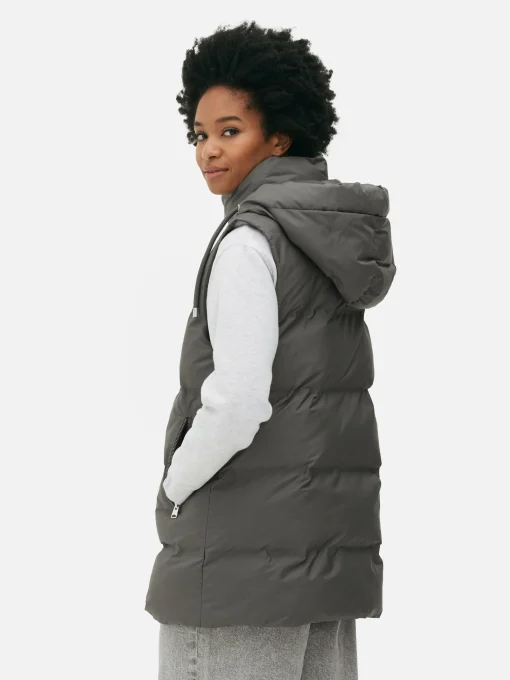 Quilted Hooded Vest
