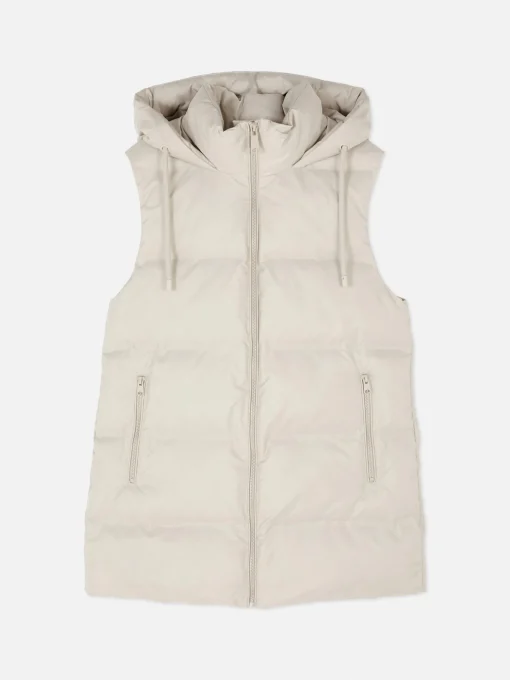 Quilted Hooded Vest