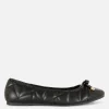 Quilted Toe Cap Ballerinas