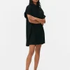 Relaxed Fit Short Sleeve Shirt Dress