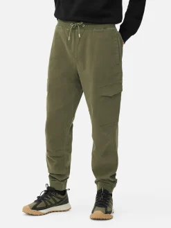 Relaxed Fit Stretch Cargo Joggers