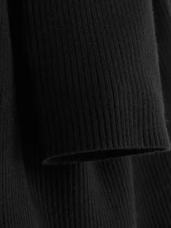 Ribbed Bardot Sweater
