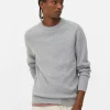 Ribbed Crew Neck Sweater