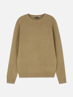 Ribbed Crew Neck Sweater